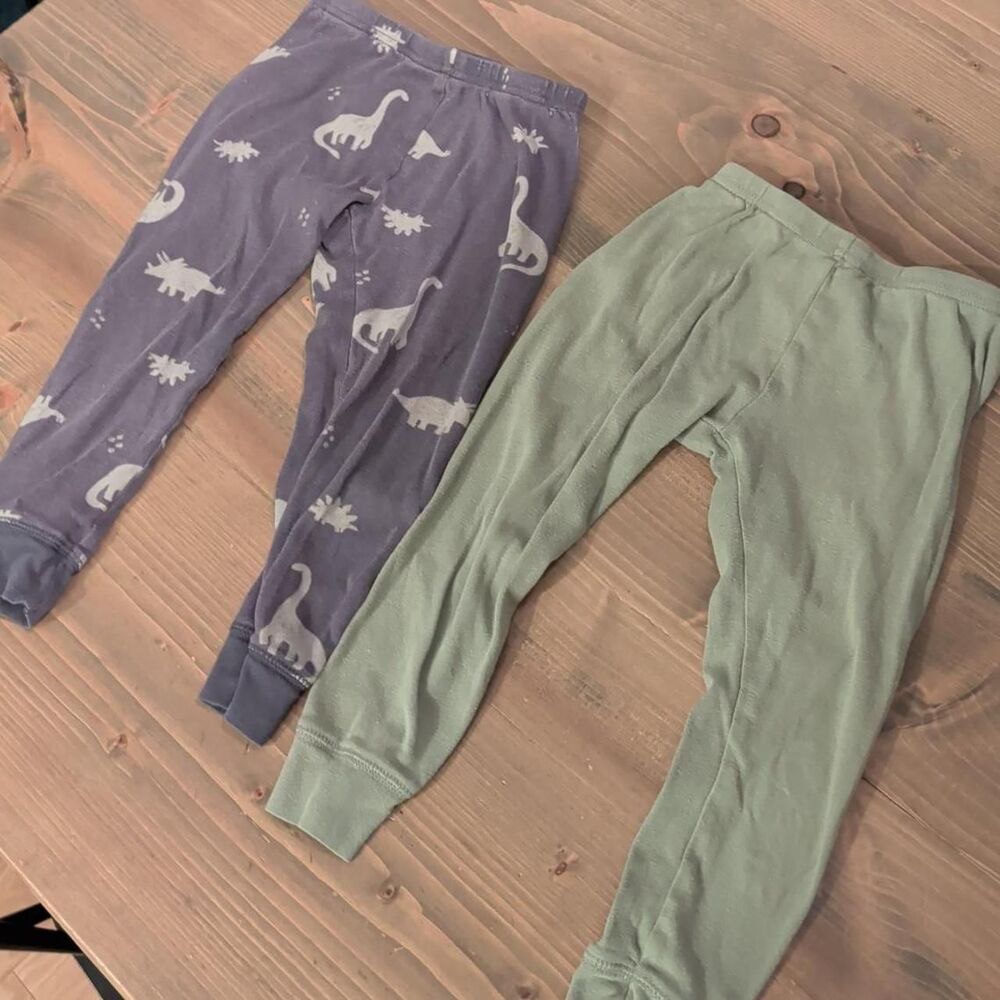 2 pairs of kids pajama pants.
